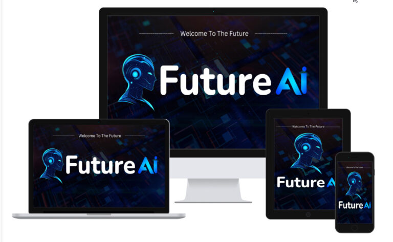 FutureAI Dashboard showcasing AI video, animation, and avatar tools in one platform