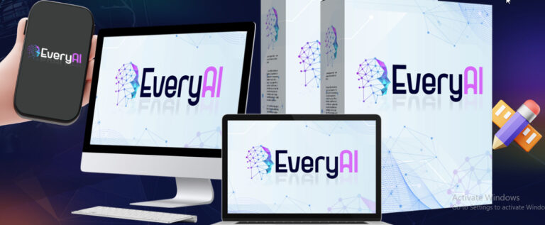 Dashboard view of EveryAI – the universal AI app with 350+ AI tools like ChatGPT, Claude, MidJourney, Canva AI, and more.