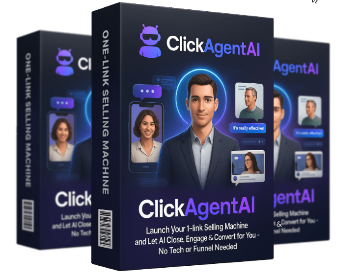 ClickAgent AI Dashboard – Automated AI-Powered Selling Room for Affiliate Marketers