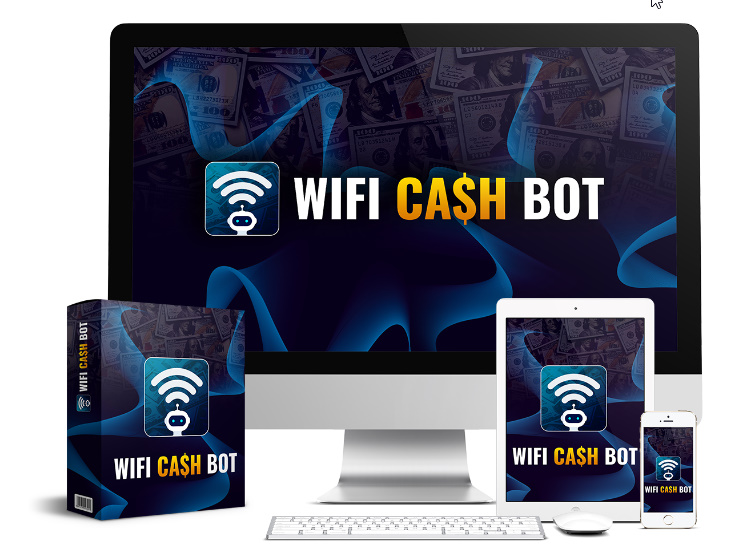 WiFi Cash Bot dashboard preview – Done-for-you passive income system for beginners